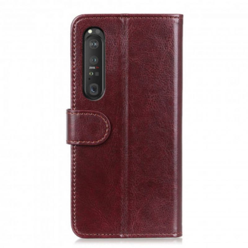 Kotelot Sony Xperia 1 Iii Faux Leather Finesse