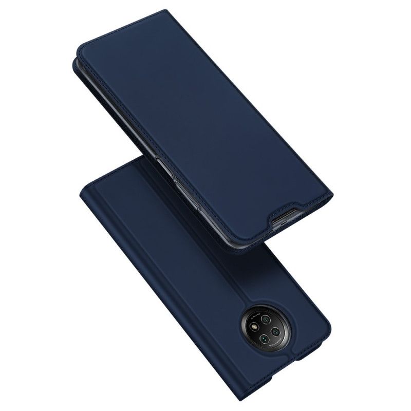 Flip Kotelot Xiaomi Redmi Note 9 5G / Note 9T 5G Tummansininen Musta Puhelinkuoret Pro Dux Ducis -Iho