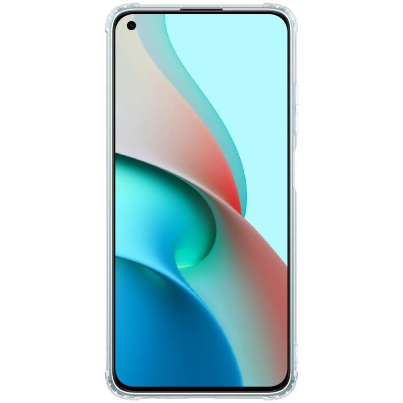 Kuori Xiaomi Redmi Note 9 5G / Note 9T 5G Harmaa Valkoinen Vahvistettu Läpinäkyvä Nillkin