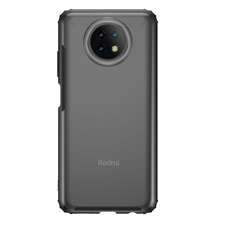 Kuori Xiaomi Redmi Note 9 5G / Note 9T 5G Punainen Musta Himmeä Panssari