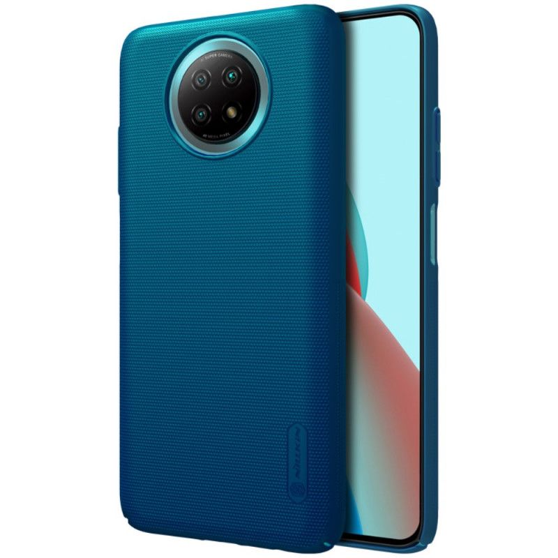 Kuori Xiaomi Redmi Note 9 5G / Note 9T 5G Valkoinen Musta Jäykkä Himmeä Nillkin