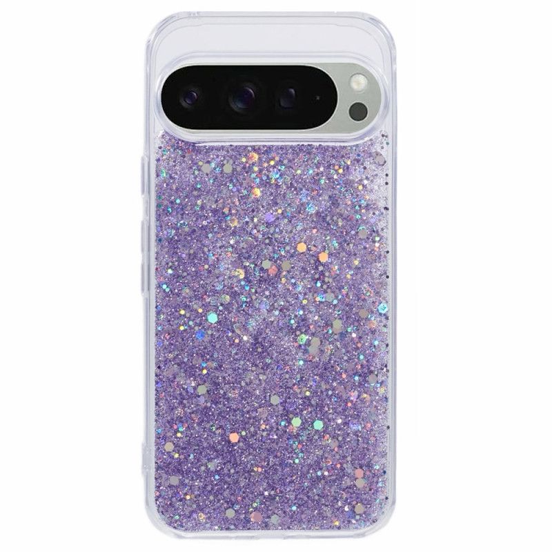 Kuori Google Pixel 9 Glitter Design