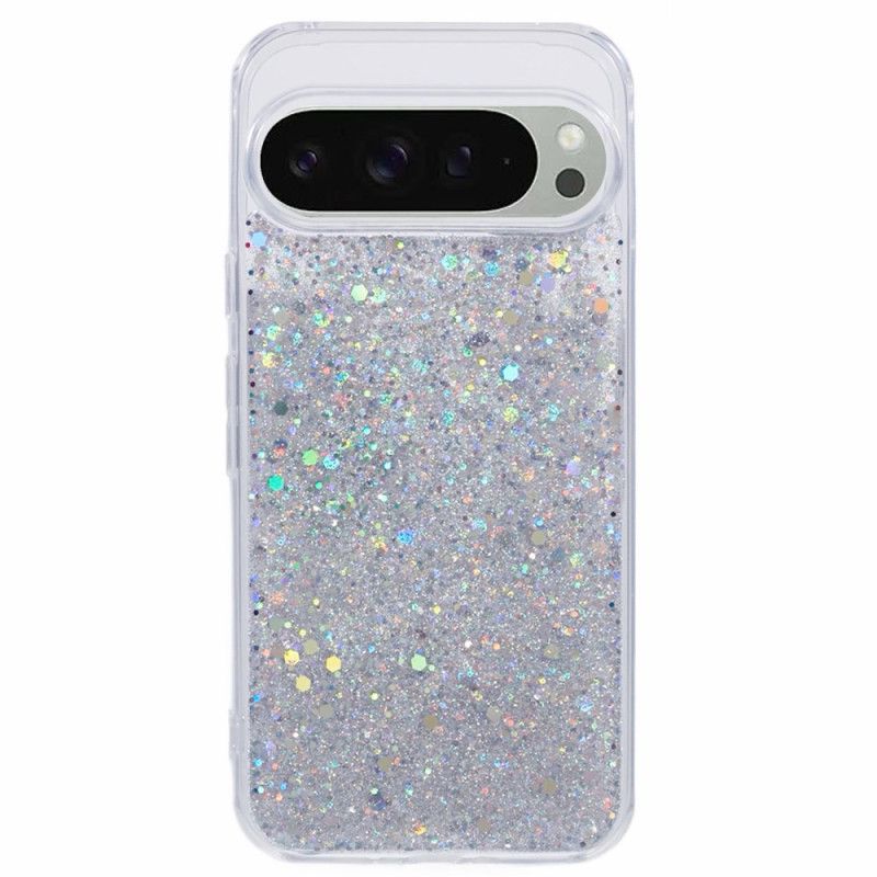 Kuori Google Pixel 9 Glitter Design