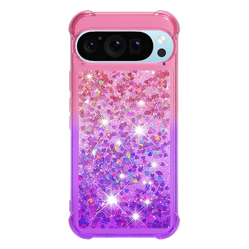 Kuori Google Pixel 9 Glitter Gradient