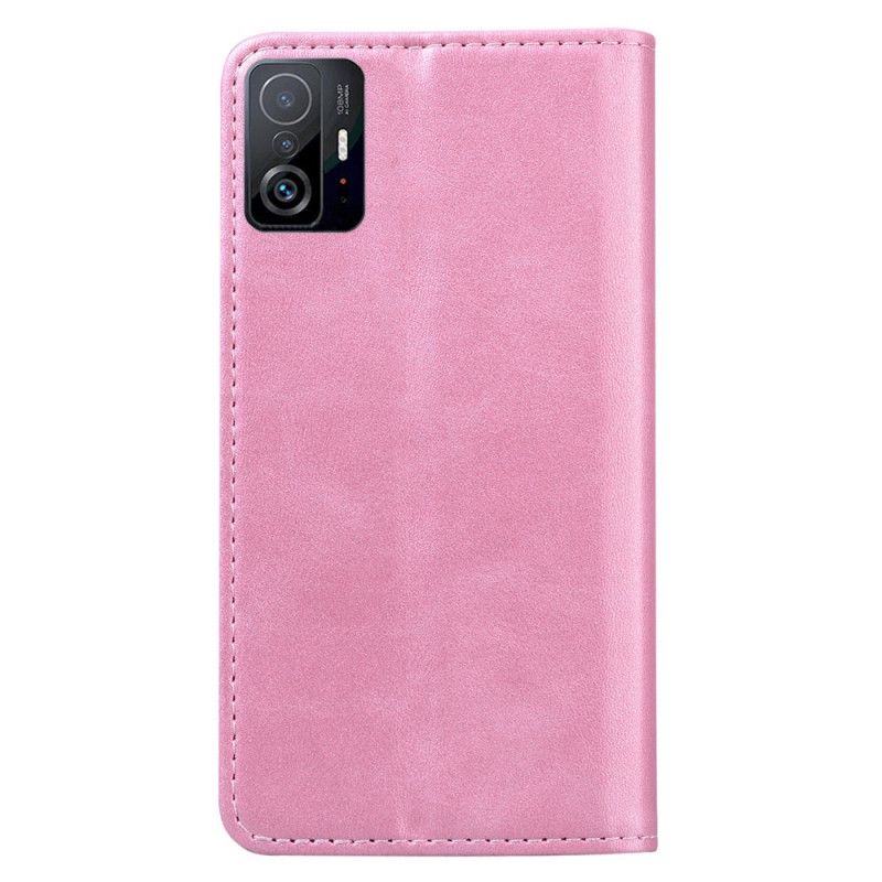 Flip Kotelot Xiaomi Mi 11t / 11t Pro Bi-texture Business Leather Effect