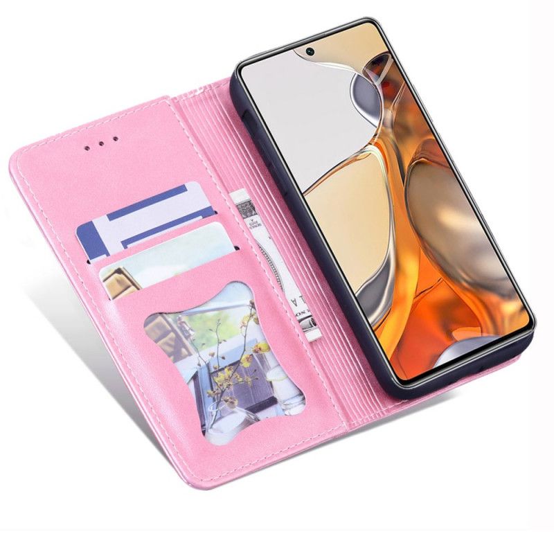 Flip Kotelot Xiaomi Mi 11t / 11t Pro Bi-texture Business Leather Effect