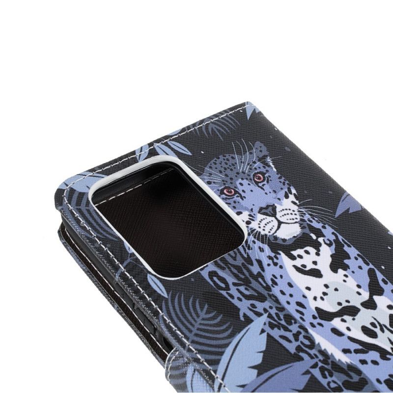 Flip Kotelot Xiaomi Mi 11t / 11t Pro Leopard Strappy