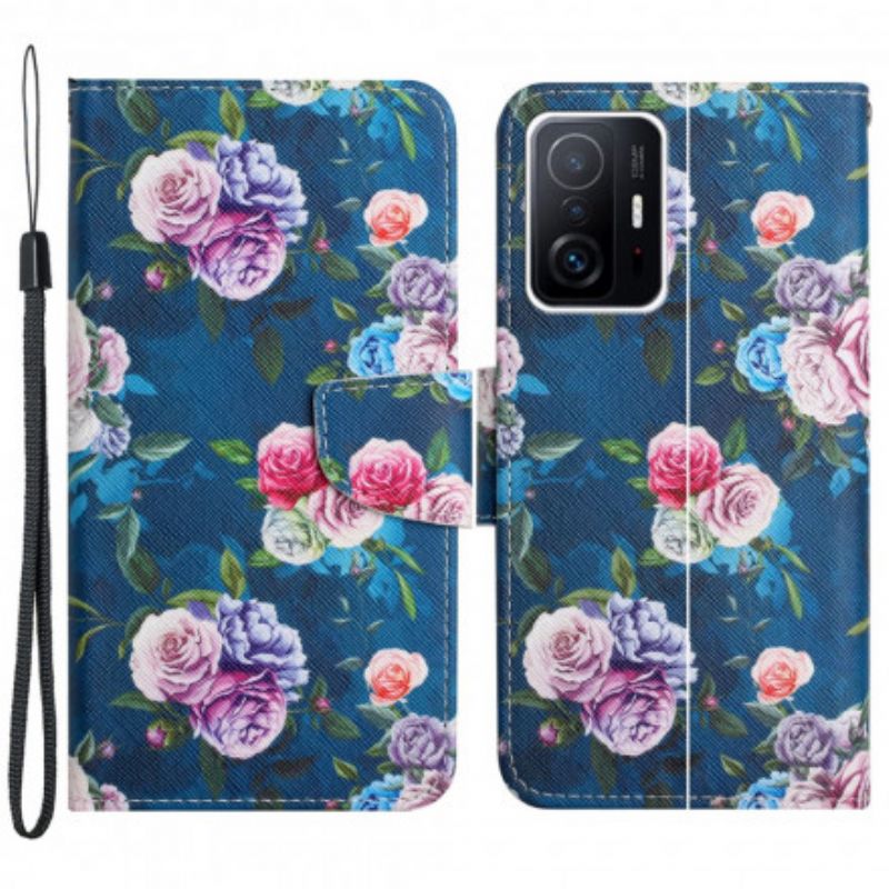 Flip Kotelot Xiaomi Mi 11t / 11t Pro Liberty Royal Flowers