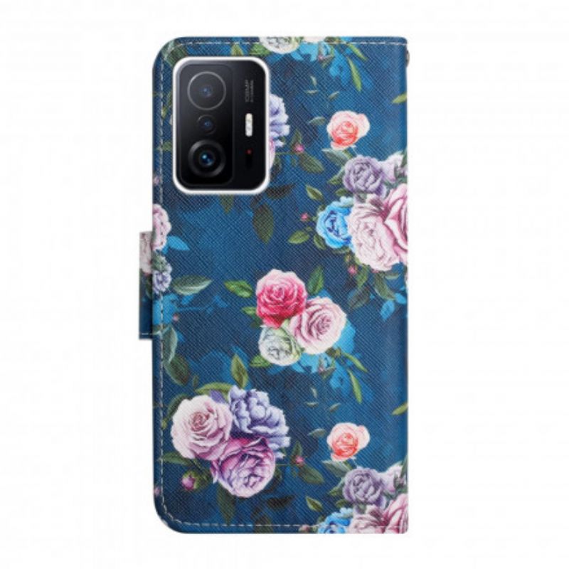 Flip Kotelot Xiaomi Mi 11t / 11t Pro Liberty Royal Flowers