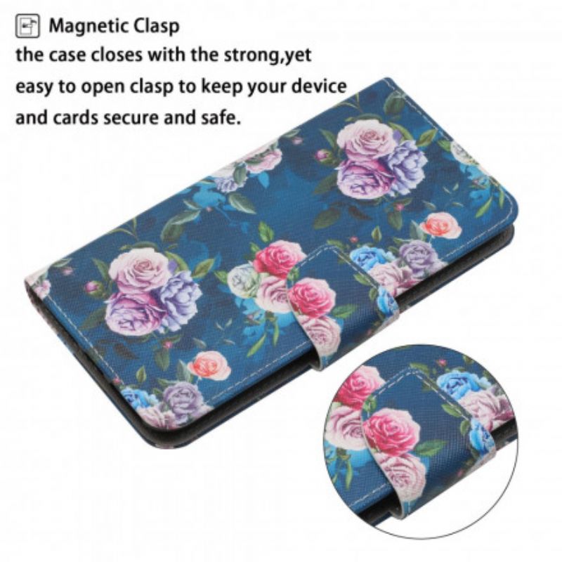 Flip Kotelot Xiaomi Mi 11t / 11t Pro Liberty Royal Flowers