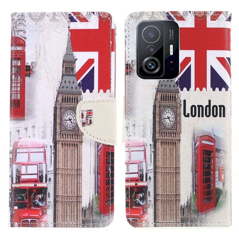 Flip Kotelot Xiaomi Mi 11t / 11t Pro London Life