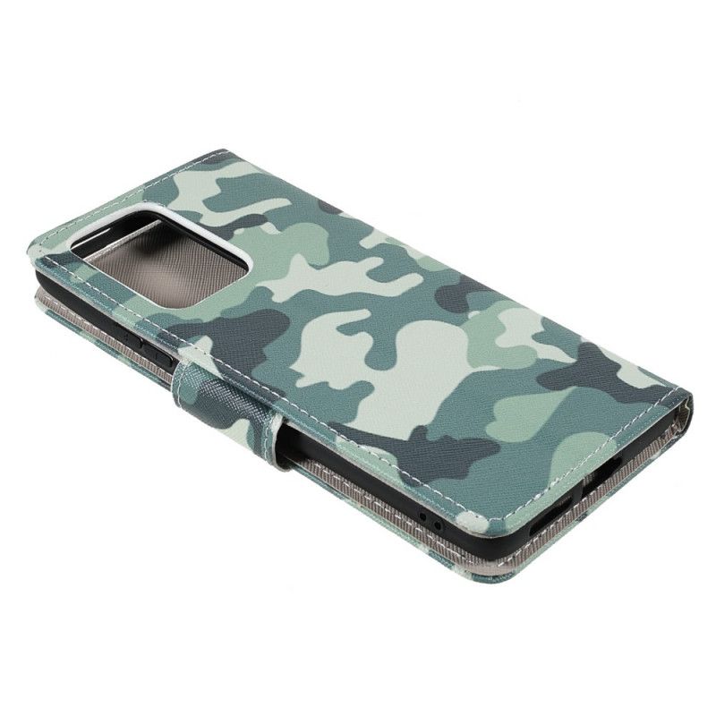 Flip Kotelot Xiaomi Mi 11t / 11t Pro Military Camouflage