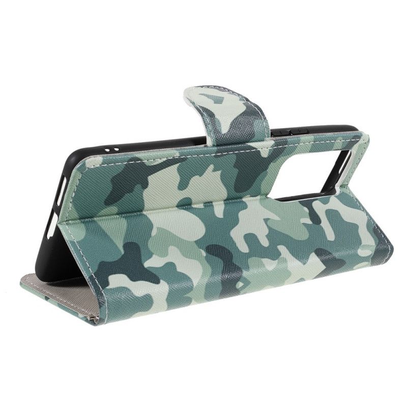 Flip Kotelot Xiaomi Mi 11t / 11t Pro Military Camouflage