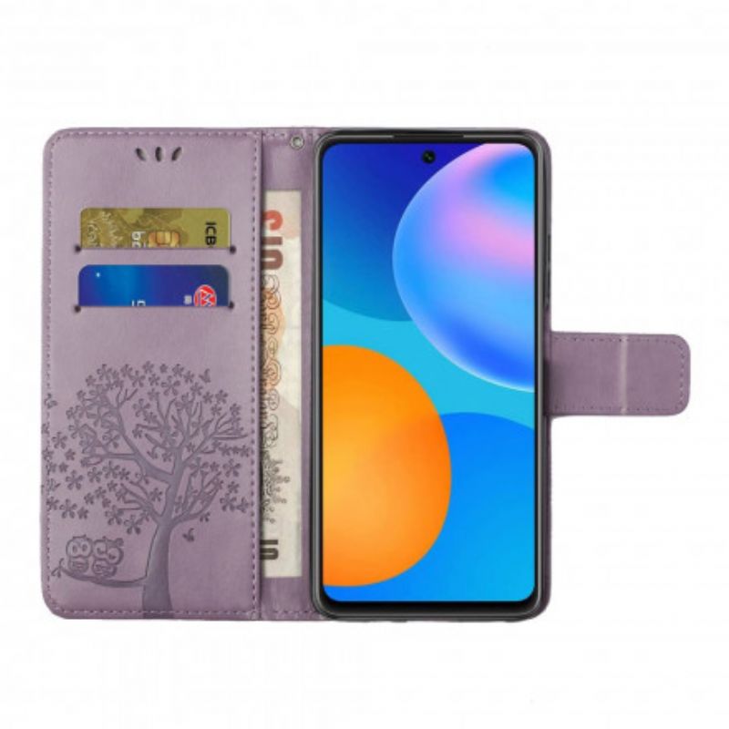 Flip Kotelot Xiaomi Mi 11t / 11t Pro Tangapuu Ja Pöllöt