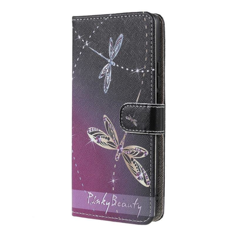 Flip Kotelot Xiaomi Mi 11t / 11t Pro Thong Dragonflies Suojakuori