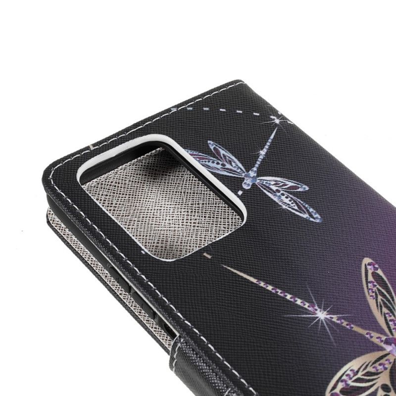 Flip Kotelot Xiaomi Mi 11t / 11t Pro Thong Dragonflies Suojakuori