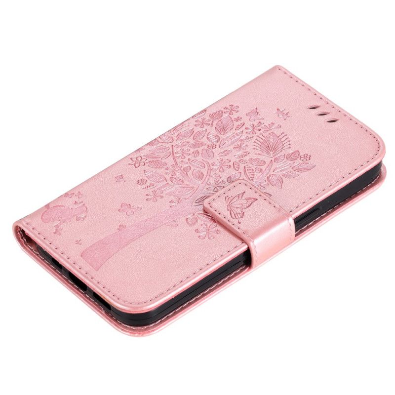 Flip Kotelot Xiaomi Mi 11t / 11t Pro Tree And Thong Cat