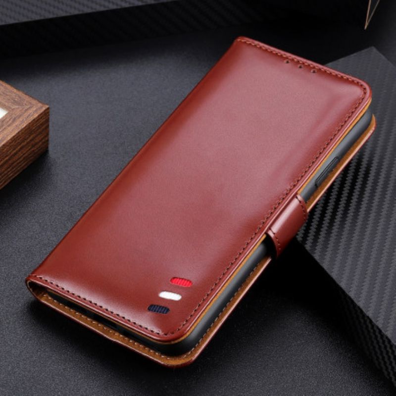 Flip Kotelot Xiaomi Mi 11t / 11t Pro Tricolor Leather Effect Suojakuori