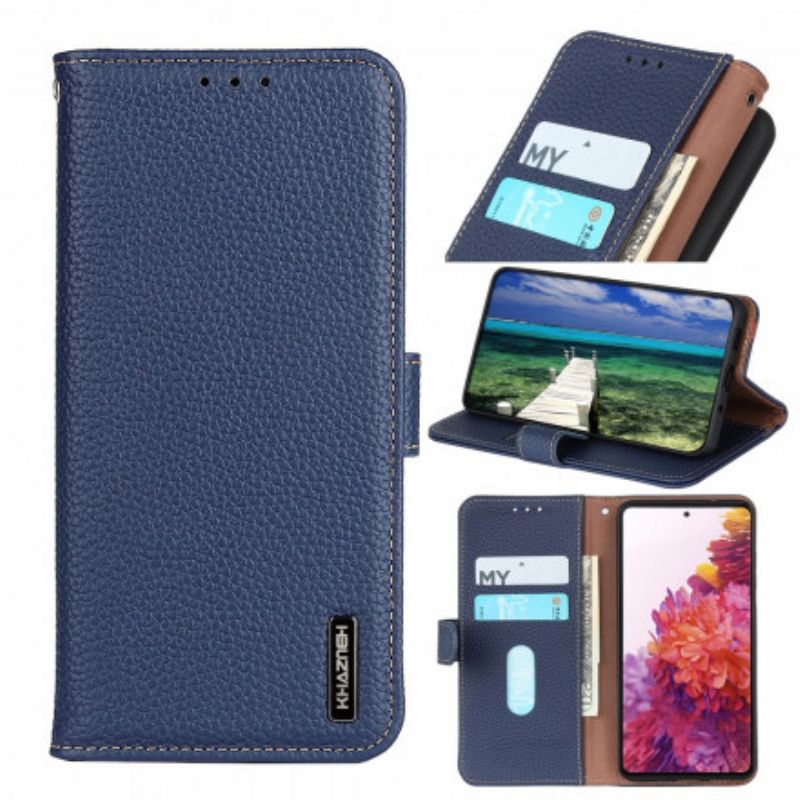 Kotelot Xiaomi Mi 11t / 11t Pro Puhelinkuoret Khazneh Lychee Leather