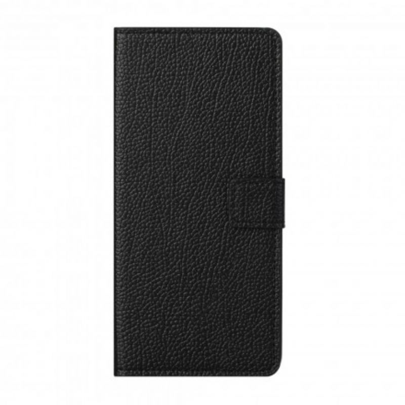 Kotelot Xiaomi Mi 11t / 11t Pro Puhelinkuoret Litchi Grain Leather Effect