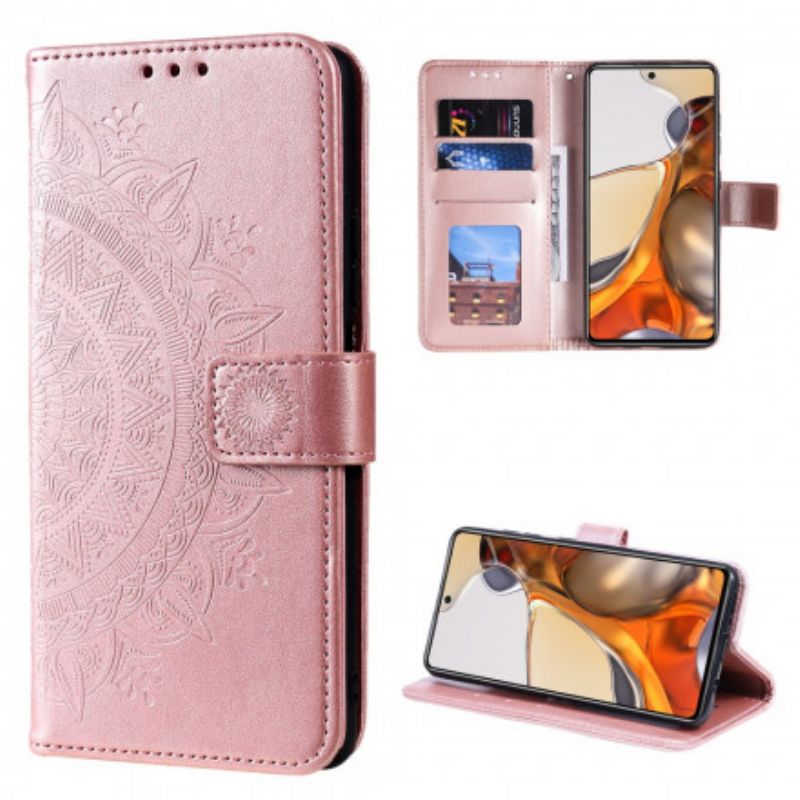 Kotelot Xiaomi Mi 11t / 11t Pro Puhelinkuoret Mandala Sun