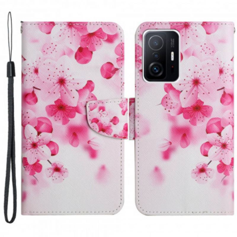 Kotelot Xiaomi Mi 11t / 11t Pro Puhelinkuoret Pink Flowers