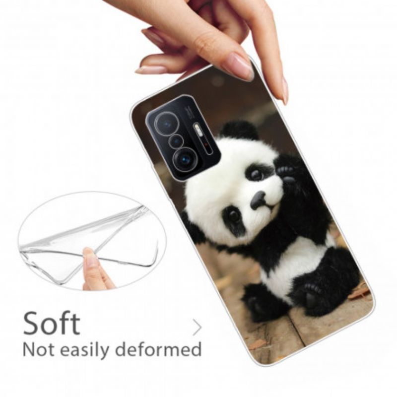 Kuori Case Xiaomi Mi 11t / 11t Pro Puhelinkuoret Joustava Panda