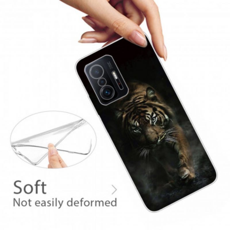 Kuori Xiaomi Mi 11t / 11t Pro Joustava Tiger