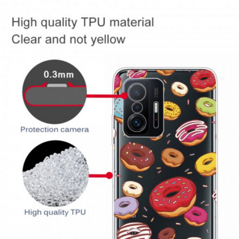 Kuori Xiaomi Mi 11t / 11t Pro Love Donuts