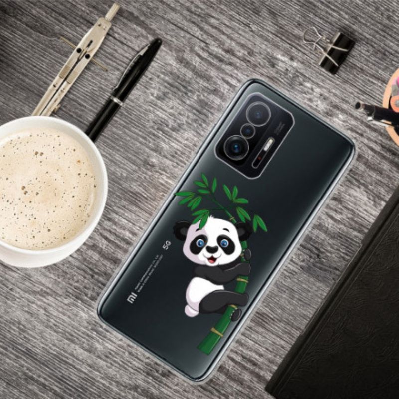 Kuori Xiaomi Mi 11t / 11t Pro Seamless Panda On Bamboo Suojakuori