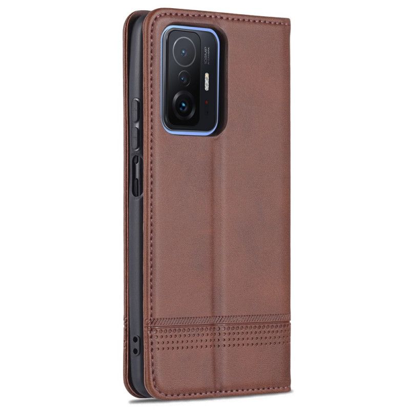 Nahkakuori Flip Kotelot Xiaomi Mi 11t / 11t Pro Puhelinkuoret Azns Faux Leather