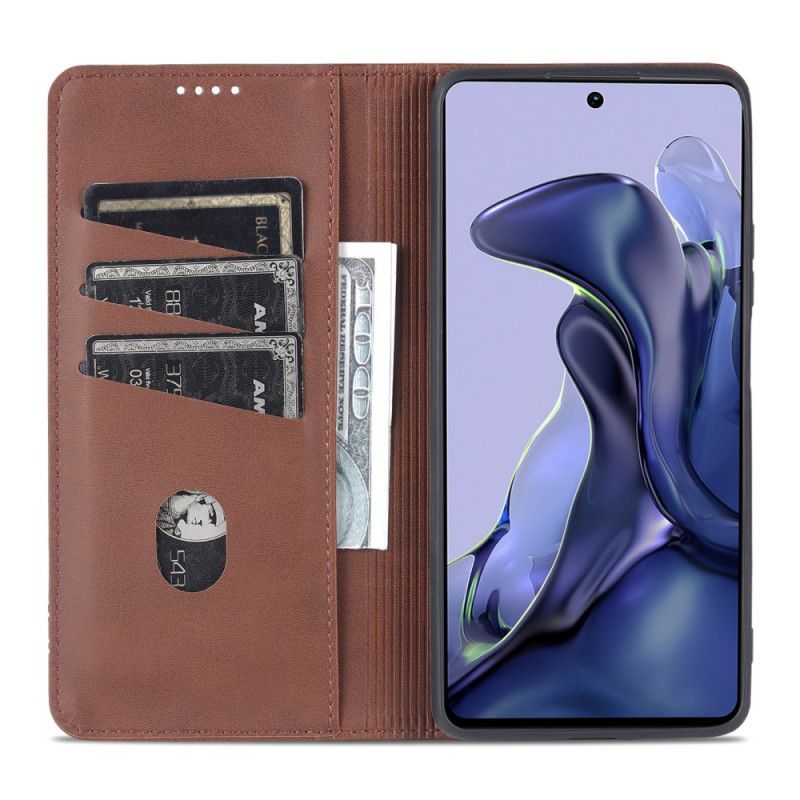 Nahkakuori Flip Kotelot Xiaomi Mi 11t / 11t Pro Puhelinkuoret Azns Faux Leather