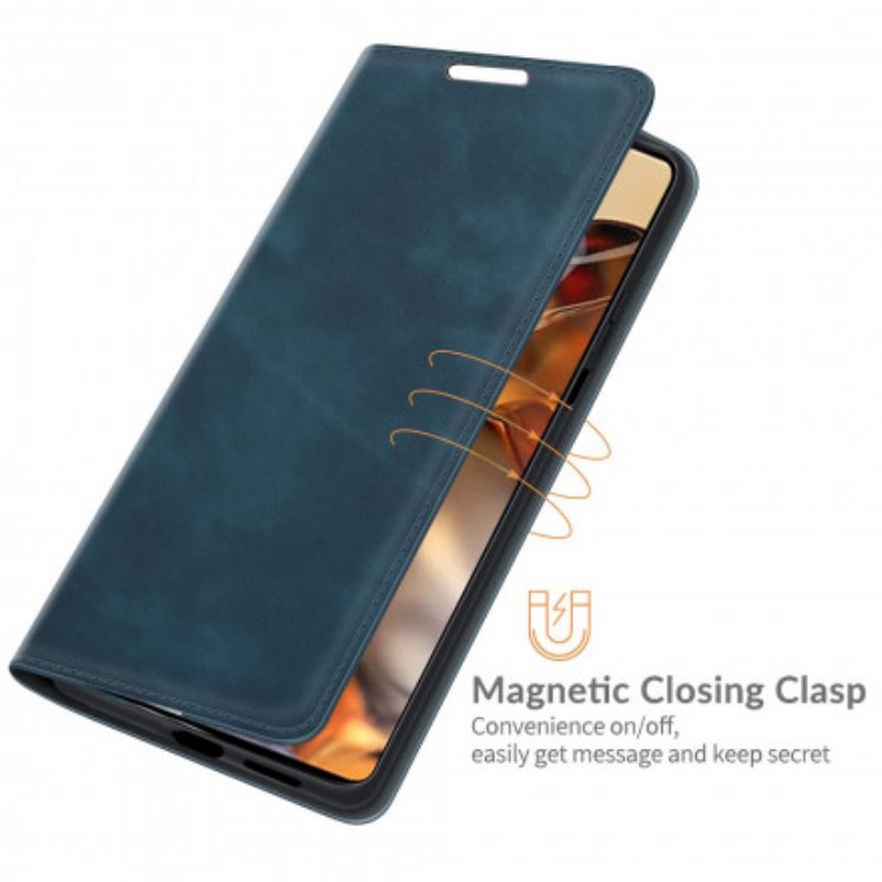 Nahkakuori Flip Kotelot Xiaomi Mi 11t / 11t Pro Puhelinkuoret Skin-touch