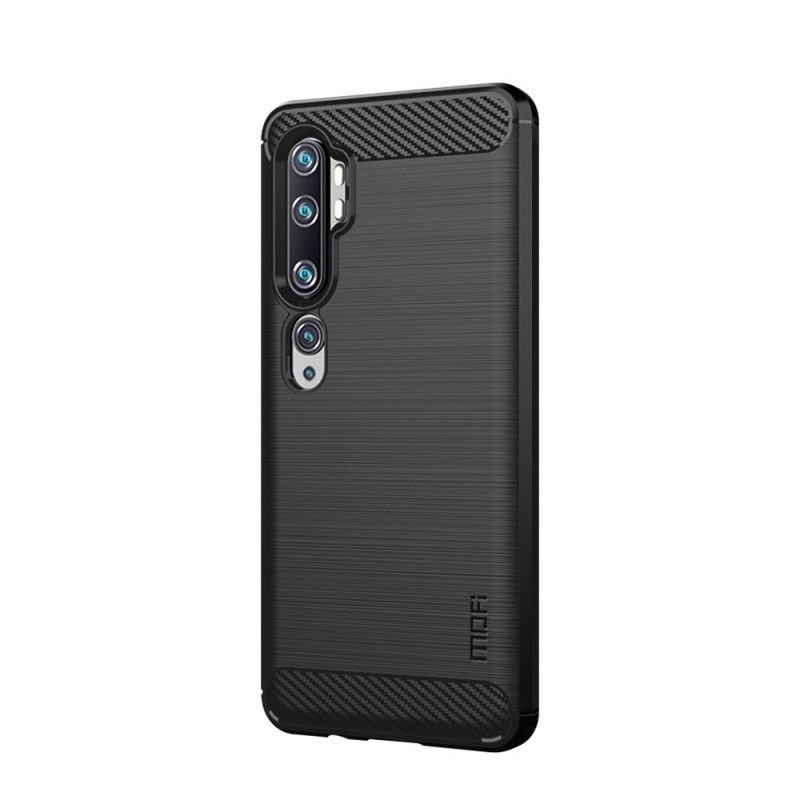 Case Kuoret Xiaomi Mi Note 10 / 10 Pro Harmaa Musta Puhelinkuoret Mofi Harjattu Hiilikuitu