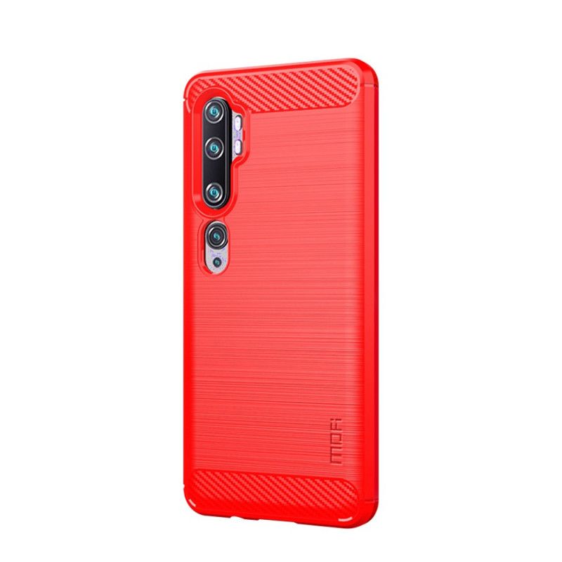 Case Kuoret Xiaomi Mi Note 10 / 10 Pro Harmaa Musta Puhelinkuoret Mofi Harjattu Hiilikuitu