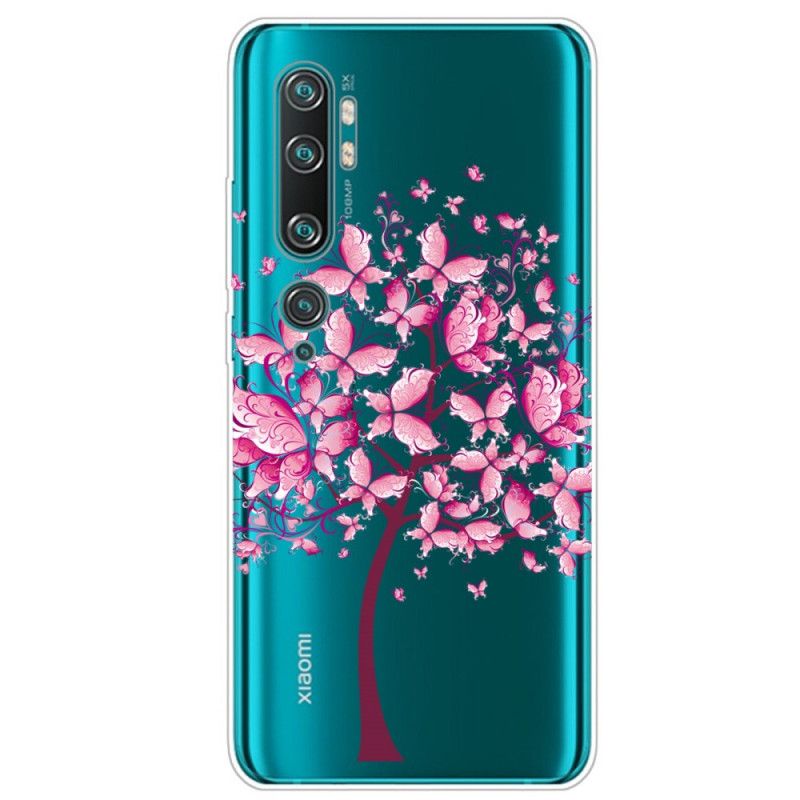 Case Kuoret Xiaomi Mi Note 10 / 10 Pro Puhelinkuoret Vaaleanpunainen Puunpää