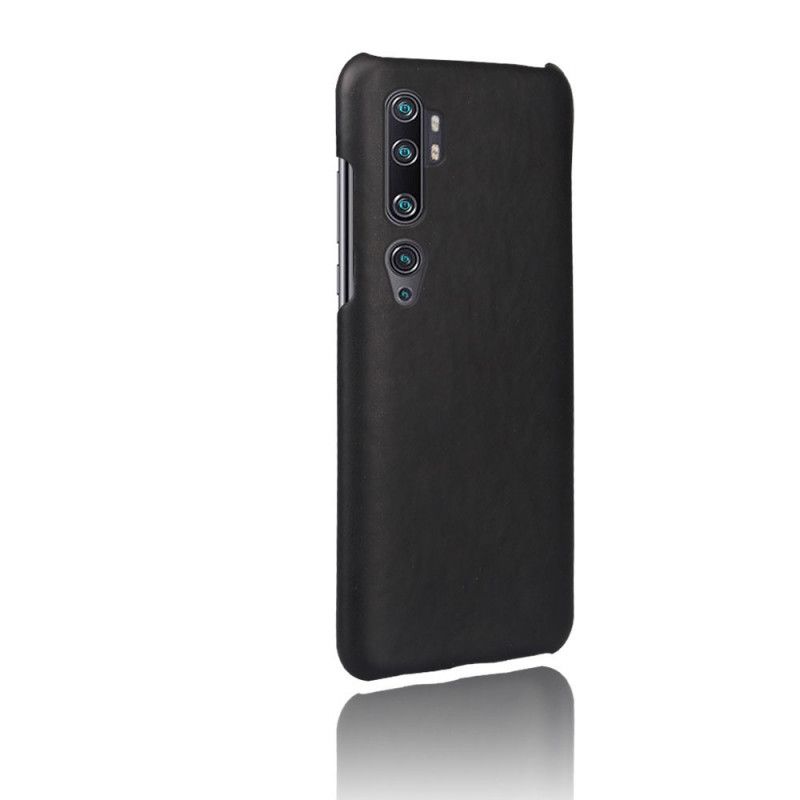 Case Kuoret Xiaomi Mi Note 10 / 10 Pro Ruskea Oranssi Puhelinkuoret Ksq Nahkaefekti