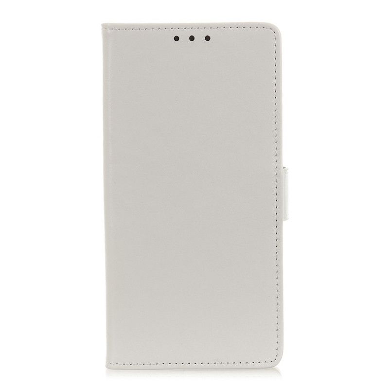 Flip Case Xiaomi Mi Note 10 / 10 Pro Valkoinen Musta Klassinen Tekonahka