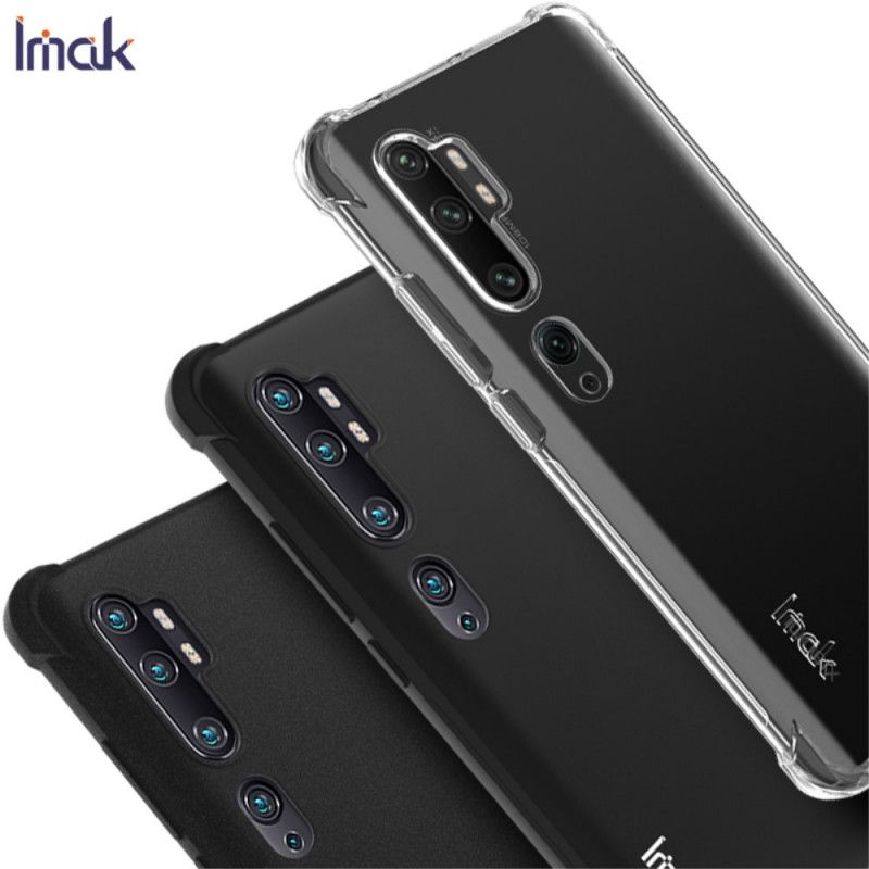 Kuori Xiaomi Mi Note 10 / 10 Pro Harmaa Musta Imak Silkkinen Suojakuori