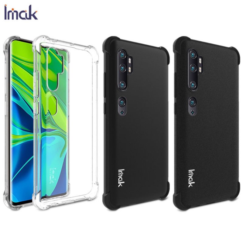 Kuori Xiaomi Mi Note 10 / 10 Pro Harmaa Musta Imak Silkkinen Suojakuori