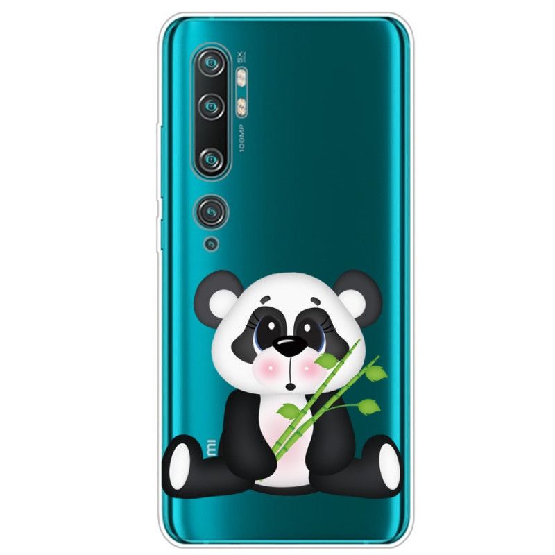 Kuori Xiaomi Mi Note 10 / 10 Pro Läpinäkyvä Surullinen Panda Suojakuori