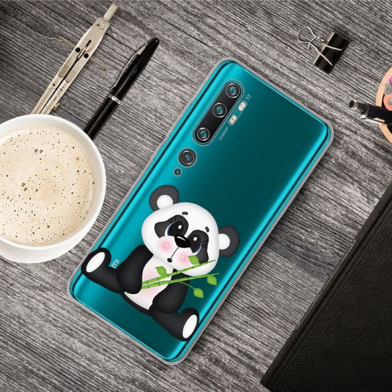 Kuori Xiaomi Mi Note 10 / 10 Pro Läpinäkyvä Surullinen Panda Suojakuori