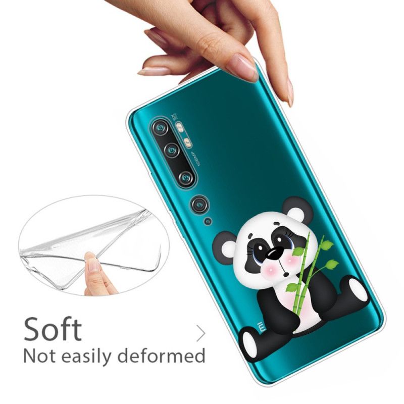 Kuori Xiaomi Mi Note 10 / 10 Pro Läpinäkyvä Surullinen Panda Suojakuori