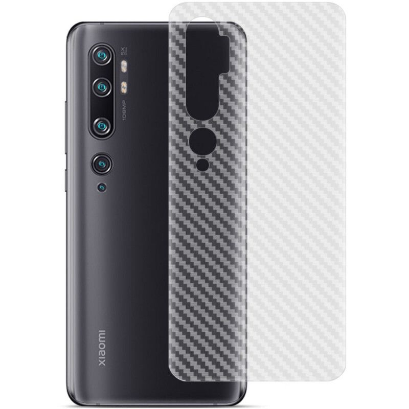 Takakalvo Xiaomi Mi Note 10 / 10 Pro Carbon Imak -Tyyliä Varten