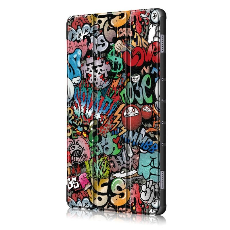 Älykäs Tapaus Huawei MediaPad M6 10.8'' Vahvistettu Graffiti