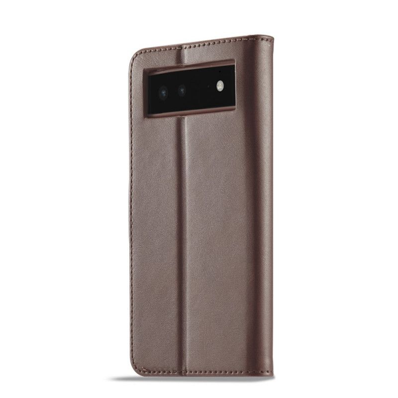 Flip Kotelot Google Pixel 6 Lc.imeeke Leather Effect