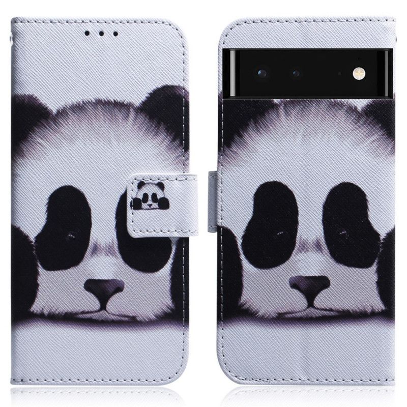 Flip Kotelot Google Pixel 6 Panda Face