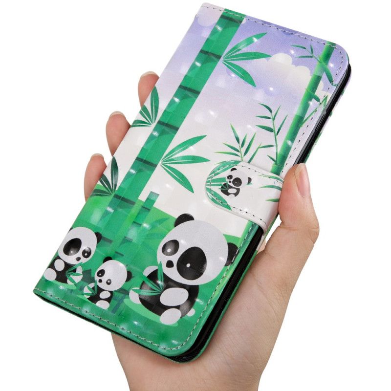 Flip Kotelot Google Pixel 6 Panda Family