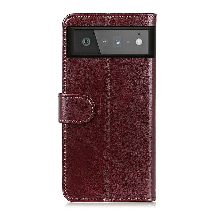 Kotelot Google Pixel 6 Puhelinkuoret Faux Leather Finesse