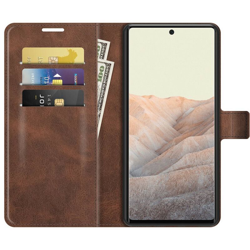 Kotelot Google Pixel 6 Puhelinkuoret Slim Extreme Leather Effect